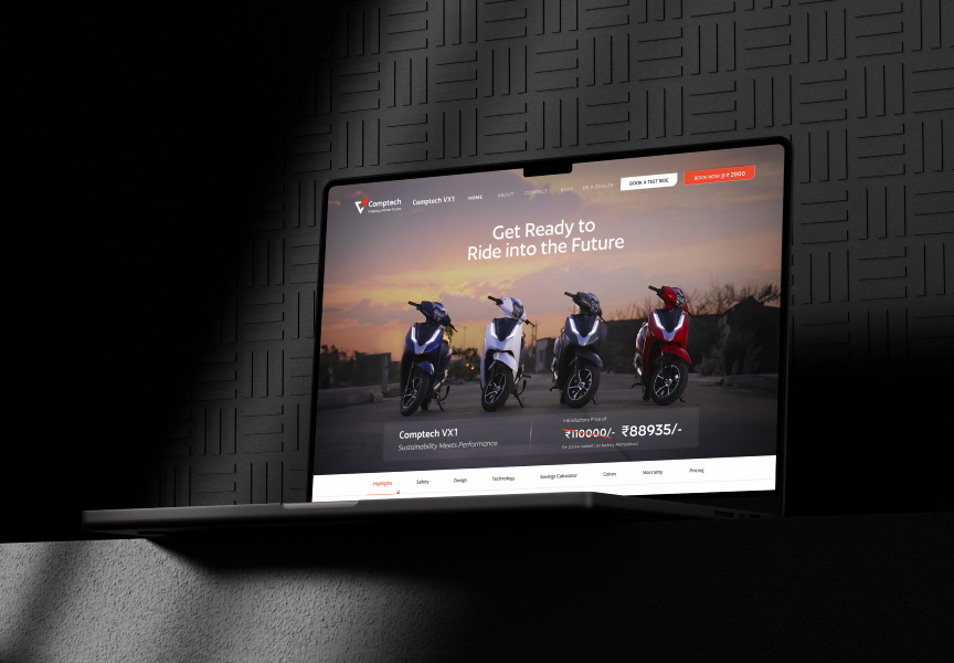 Comptech - EV Landing Page